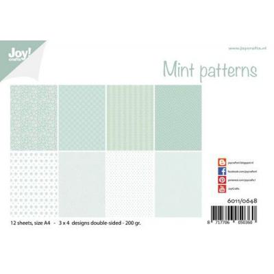 Joy!Crafts Papierset Designpapier - Mint Muster